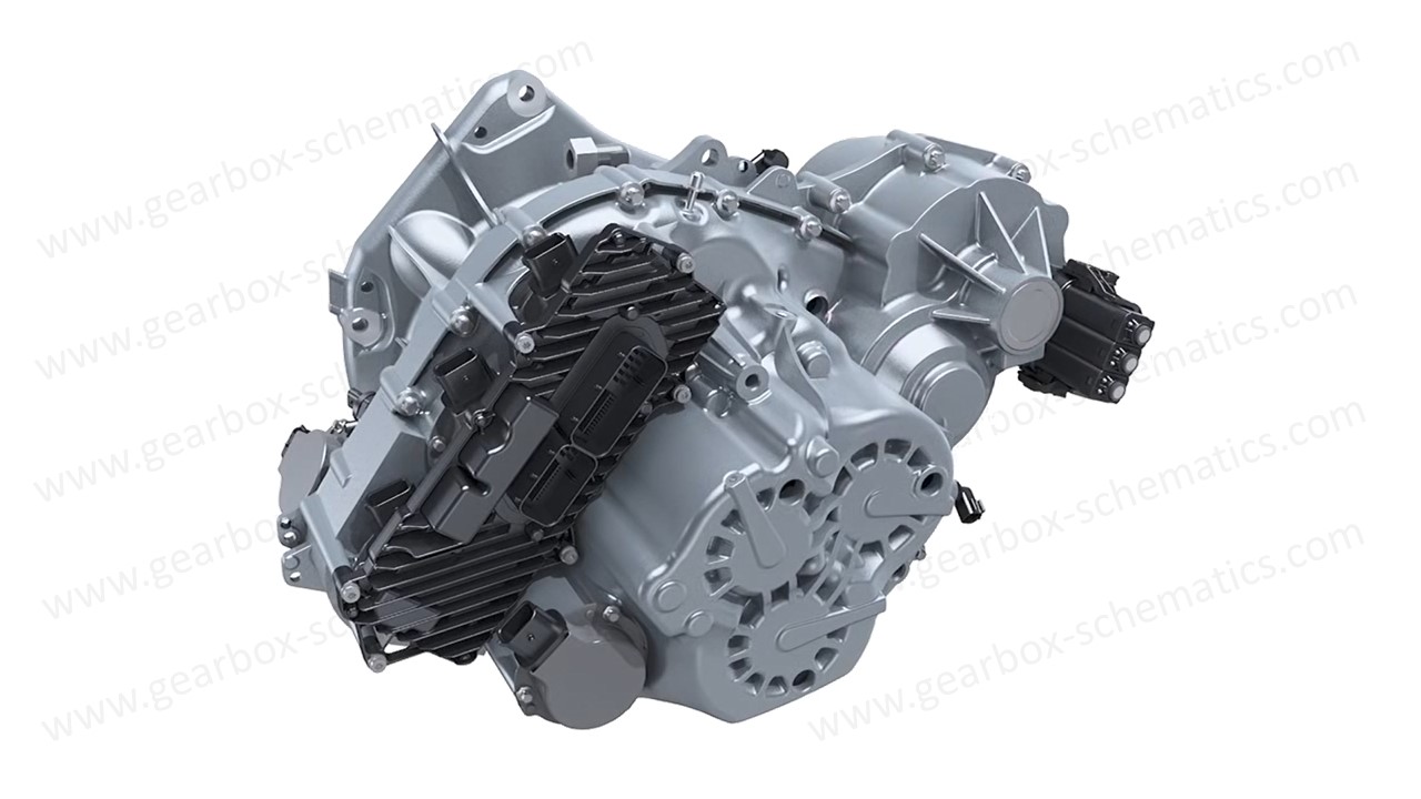 Parallel hybrid Gearbox Schematics